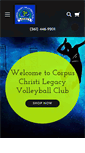 Mobile Screenshot of cclegacyvolleyball.com